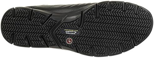 Skechers Women's Safety Shoes, Black Leather, 9 | Image 6