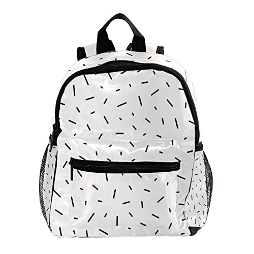 Sac à dos pour étudiants enfants avec imprimé nid d'abeille et bretelles ergonomiques