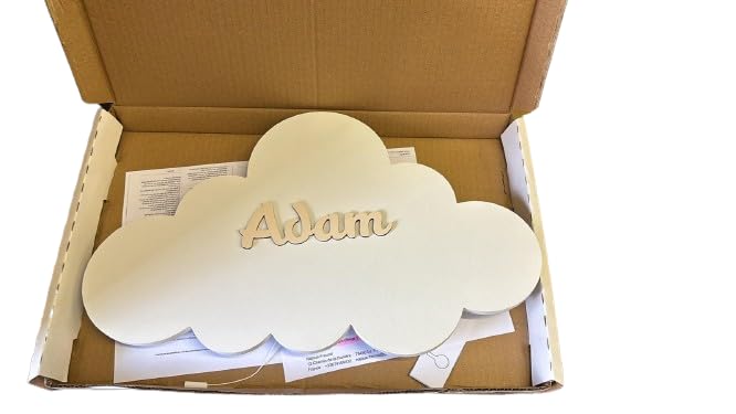 Lámpara de pared en forma de nube personalizada miniatura 4