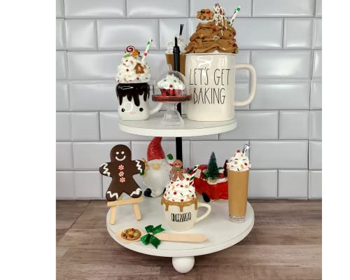 Mini Taza Decorativa de Jengibre para Navidad miniatura 2