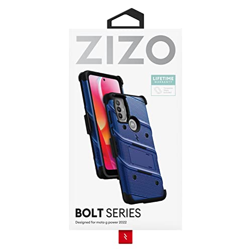 Coque Moto G Power 2022 ZIZO Bolt anti-chute protégeant écran et châssis - 6