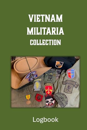  Vietnam Militaria Collection Logbook