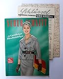  Neuer Schnitt. Schwabe - Der Neue Schnitt. 1 / 1961. Januar. 14. Jahrgang. Mit mehrfach gefaltetem Schnittmusterbogen und 15seitiger Beilage