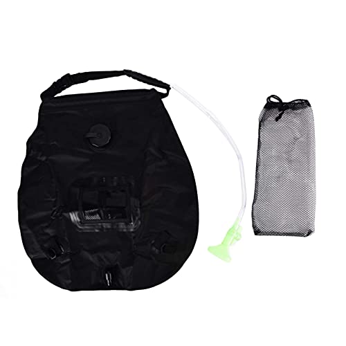 Restokki Shower Bag Retractable Non Toxic Environmentally Friendly High Bearing Portable Solar Shower Bag for Camping Travel