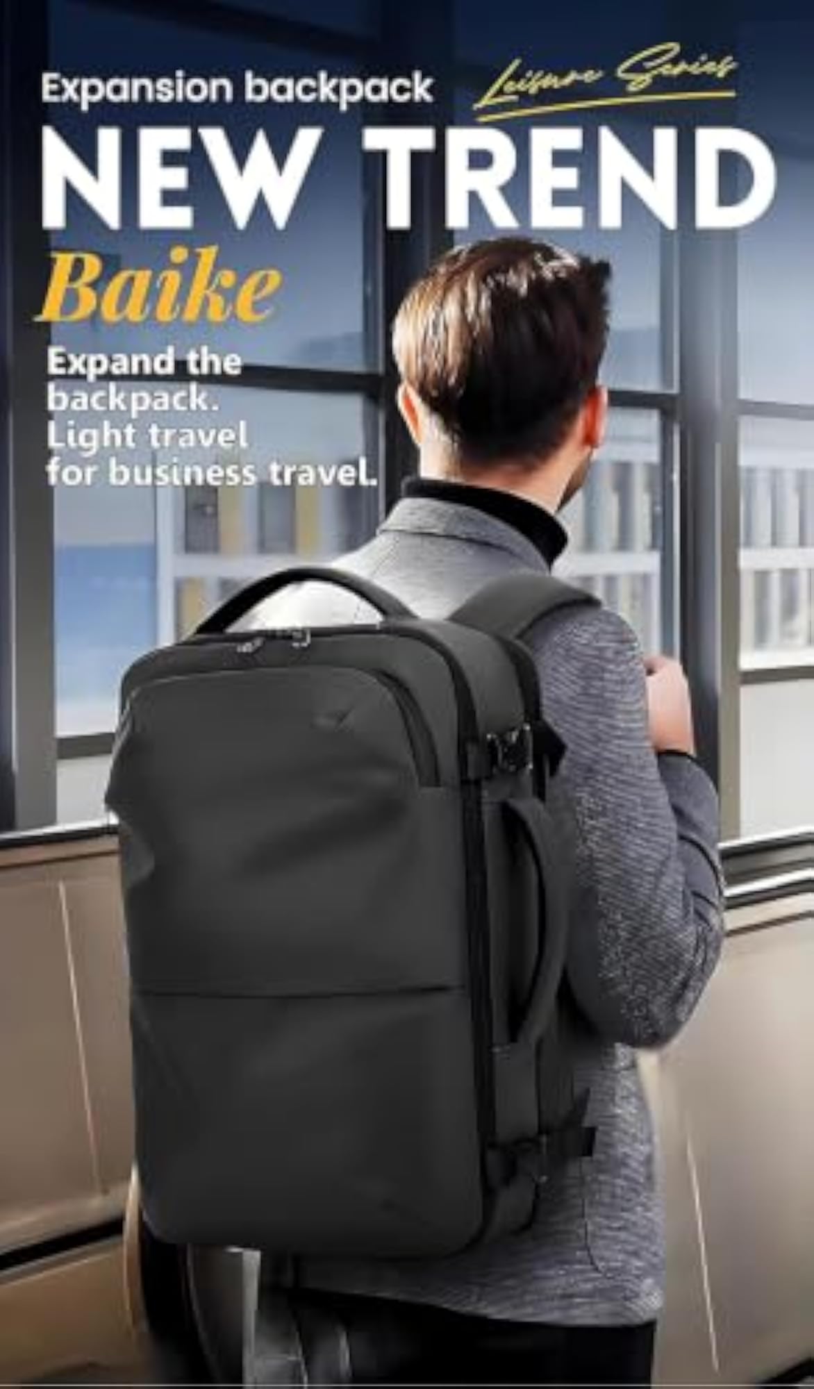 Travel Vacuum Compression Backpack with Pump