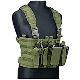 Matériau : nylon Gunfire Gilet tactique Scout Chest Olive