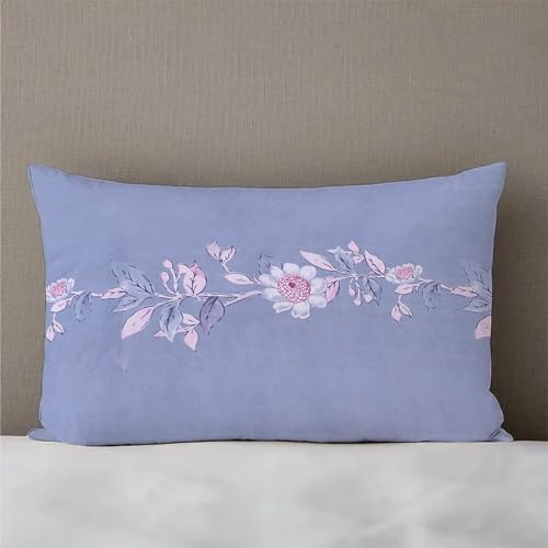 Image of la' amour Premium Cotton Elastic Fitted Bedsheets with 2 King Size Pillow Covers Double Bed with All Around Elastic Supersoft Size - 78X72+10 inches Light Grey Light Pink Abstract 200 tc - 220 tc