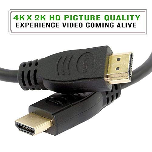 Image of FEDUS Gold Plated-High Speed HDMI Cable Male to Male TV-Out Cable Supports 3D, 4K and Audio Return 1.5 Meter