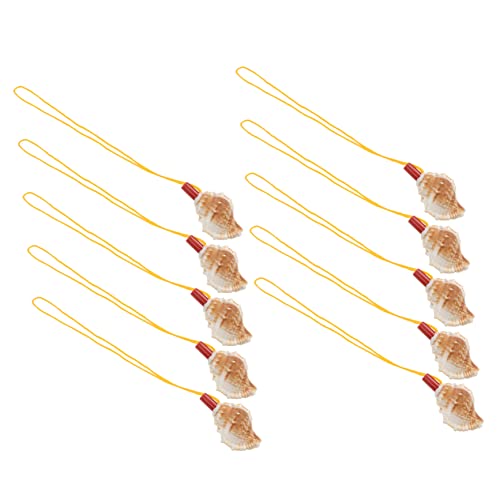 FUNOMOCYA 10個子供用ホイッスルおもちゃ 巻き貝デザイン プラスチック製 音が出る遊び道具 素材 使用済み後のお祭り パーティー ゲームイベントに適用