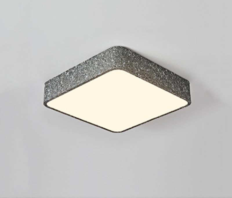Plafonnier nordique gris foncé pour éclairage de salon rétro chic