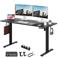 Gamork 電動スタンディングデスク 幅 140 cm x 奥行き 60 cm Gamork 電動スタンディングデスク 幅 140 cm x 奥行き 60 cm