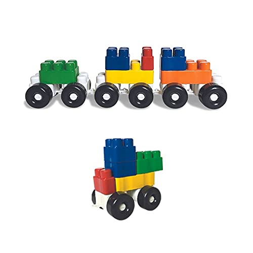Kit Com 500 Peças De Bloco De Montar Bloc Slim Colors, Luc Toys, original