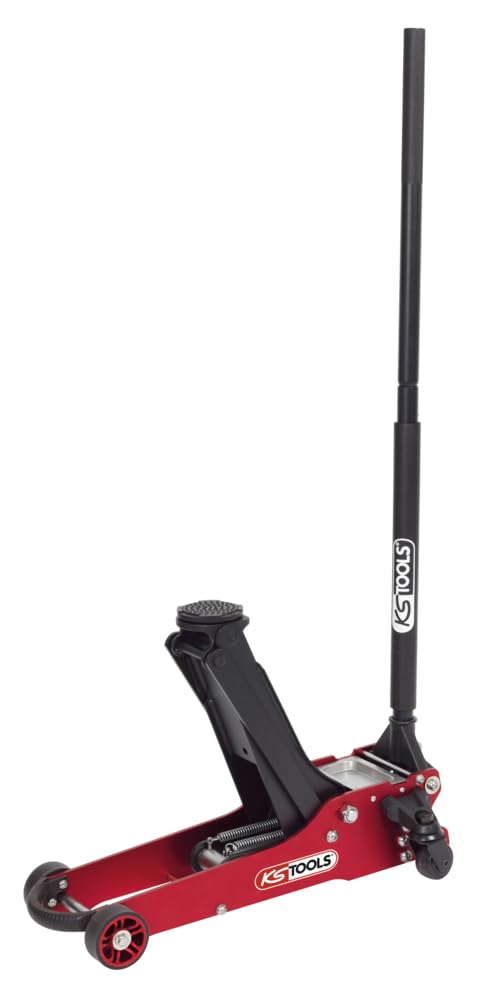 KS Tools 161.0365 Sollevatore a carrello idraulico in alluminio 2 t SlimPOWER