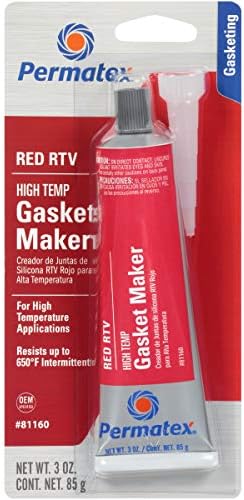 High-Temp Red RTV Silicone Gasket 