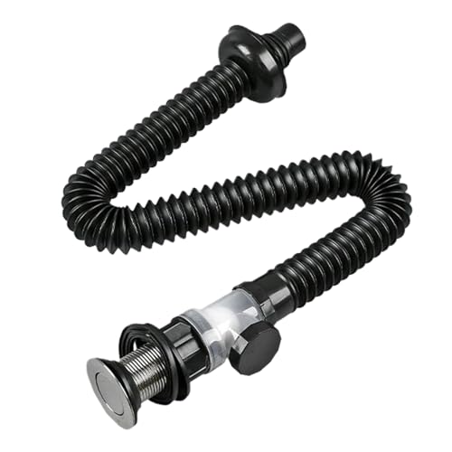 Desagüe de lavabo de baño, tapón de olor y resistente al agua, accesorio flexible extensible para cocina, ducha, bañera, aseo, limpieza