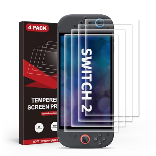 TiMOVO Tempered Glass Screen Protector for Nintendo...