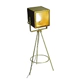 Yosemite Home Decor PFL2328-1BP 1 Light Floor Lamp, Brass Plate