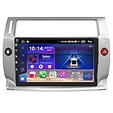 🚥【Radio para Citroen C4 de Android 10.0】Pantalla táctil capacitiva HD 1080P de 9 pulgadas para C4. Con RAM: 2GB, ROM: 32GB. Se puede usar para Citroen C4 2004-2009, con la sistema de Android 10.0, ejecute más rápida. Por favor confirme el tamaño antes de comprar. Proporcionamos un video de instalación completo, no se preocupe por la instalación.⭐⭐Comuníquese con el servicio al cliente para obtener el manual en español.