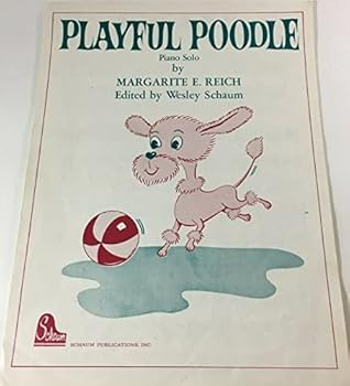 Paperback Playful Poodle Book