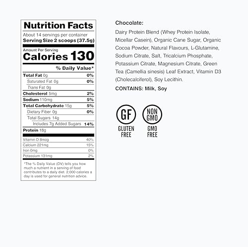 Image of Osmo Nutrition Rapid Recovery Mix | Whey Isolate & Micellar Casein Powdered Drink | Accelerates Glycogen Restoration | Enables Muscle Repair | Vanilla | All Natural Ingredients | 14 Servings