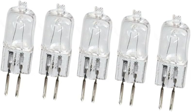 G5.3 Clear Capsule Halogen Lamps G5.3 Halogen Bulb 220V 20W Dimmable Warm White G5.3 Halogen Light Bulb,15W,10Pc