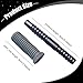 Yiju Billiard Cue Joint,Quickly,3/8 * 8,for Pool Cue Sticks Quick Release Extension Screws Billiards Shaft Fitting, Black