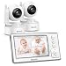 Blemil Upgrade Baby Monitor – 29 Stunden Akkulaufzeit, 4,3-Zoll IPS...