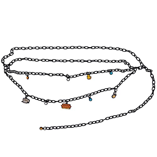 Buckle-Down Friends Belt, Chain Belt, Friends Television Series Chain Belt with Charms