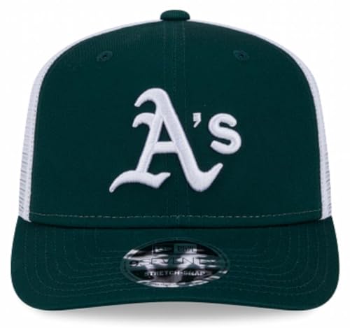 New Era Oakland Athletics Trucker 9Seventy Snapback Ajustable Verde miniatura 2