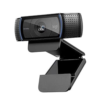 Webcam Full HD Logitech C920s com Microfone Embutido e Proteção de Privacidade para Chamadas e...
