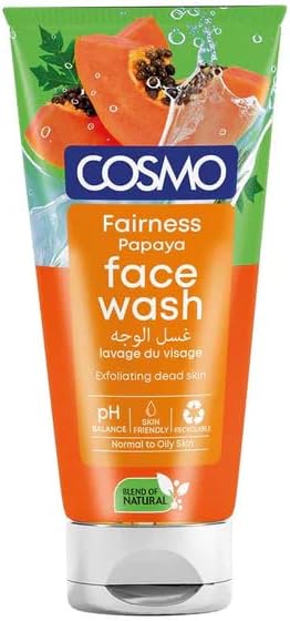 COSMO DESIGNS BEAUTY TREAT FAIRNESS FACE WASH-PAPAYA-150ML