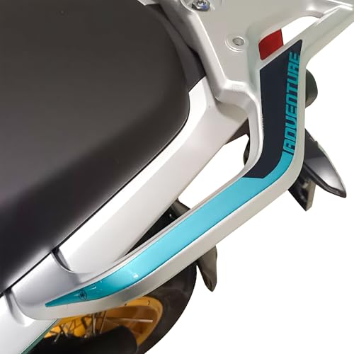 Protection poignées Kove 510X labelbike stickers 3D anti-rayure couleur cyan