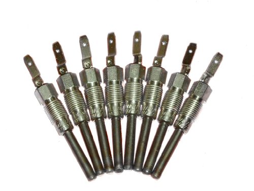 Wellman Glow Plugs Compadible with: 6.2L Diesel in Military CUCV M1008 M1009 K30 K5 G070 070 M1010 M1028 M1031 (set of 8)