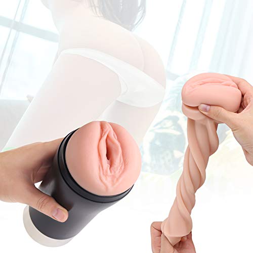 hottyy Realistic 3D Medical Grade Luxury Silicone Cup cat Real Toy, Lifelike Enjoyment