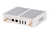 KINGDEL Fanless Mini PC, 4-Core 12th Gen. N100(up to 3.4GHz), 16GB DDR4 RAM 512GB NVMe SSD, Triple Display DP+2xHD, 4K:4096x2160, 2xLAN, WiFi+Bluetooth, Silent Working