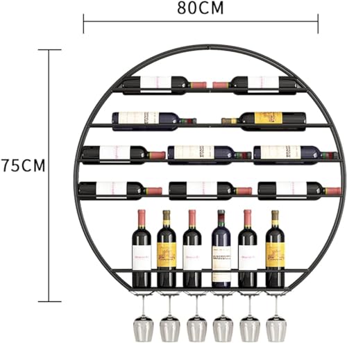 Présentoir à vin mural moderne pour optimiser le rangement du salon - 3