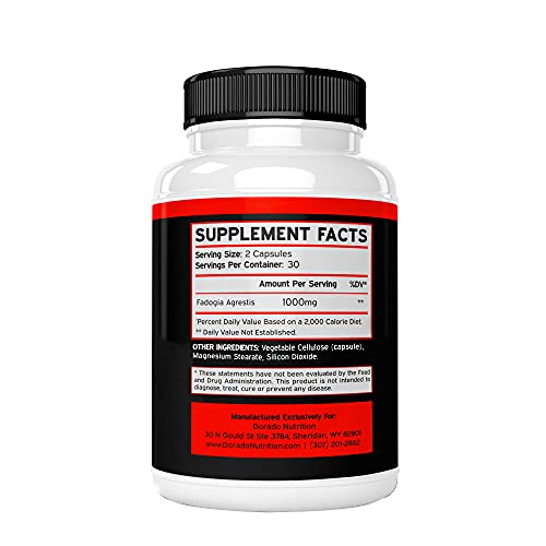 Dorado Nutrition Fadogia Agrestis + Tongkat Ali - Men's Health Bundle #TOP3