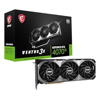 PLACA DE VIDEO NV RTX4070TI 12GB G6X 192B VENTUS 3X OC MSI 912-V513-461