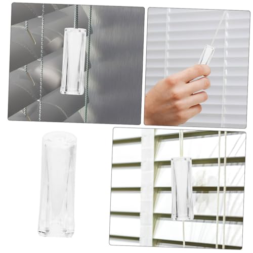 VOSAREA 20 Peças Alça Cega Veneziana Gancho Cego Hardware De Vento Alça De Haste Cega Alça De Reparo