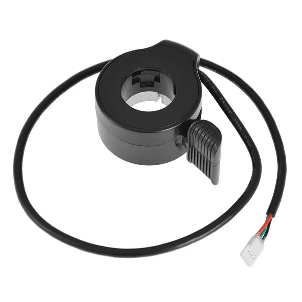 Caffen Black Ebike Throttle Electric Bike Thumb Throttle Universal E-Bike Speed Bicycle Accessories