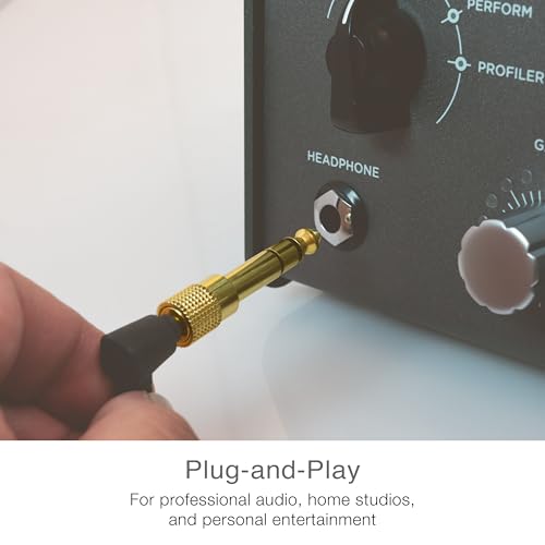 Adaptador de audio estéreo 3.5mm a 6.3mm, MEE audio miniatura 6