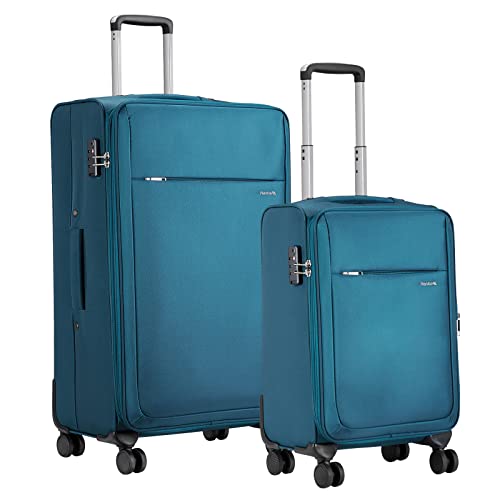 Softside Expandable Luggage Sets 2 piece 20/28 inch with Spinner Wheels, Upright Lightweight Suitcase with TSA Luggage Locks, Rolling Durable Luggage for Women Man Travel, 2-Piece Set(20"/28")(Blue) Softside Expandable Luggage Sets 2 piece 20/28 inch with Spinner Wheels, Upright Lightweight Suitcase with TSA Luggage Locks, Rolling Durable Luggage for Women Man Travel, 2-Piece Set(20"/28")(Blue)