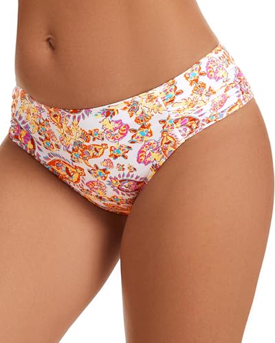 Image of Women's Bathing Suit Bottoms Full Coverage Ruched Bikini Tankini Bottom Swimsuit Brief
