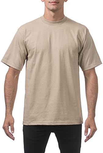 Pro Club Men's Heavyweight Cotton Short Sleeve Crew Neck T-Shirt