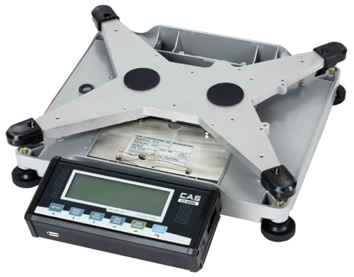 Báscula CAS GW-30 con bandeja acero inoxidable 30 lb miniatura 4
