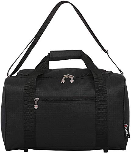 5 Cities Ryanair 40x20x25 Maximaal Formaat Handcabine Bagage Onder Seat Schoudertas Lichtgewicht Reistas - Neem The Max aan boord! 2 Jaar Garantie (Zwart) - Image 8