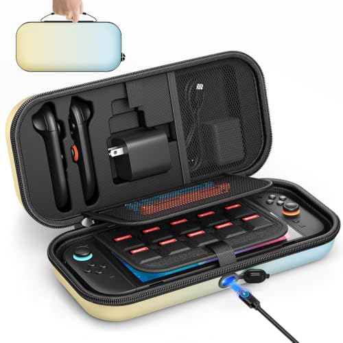 Image of Auarte Switch 2 Carrying Case for Switch /OLED, [Charge inside] Travel Case