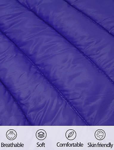 Image of Happy Cherry Kids Lightweight Puffer Jacket Packable Bubble Coat Down Cotton Coats Zip Up Hooded Outwear