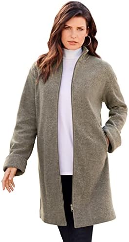 plus size car coat