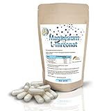 Magnesium L-Threonate 120 cápsulas con citrato de magnesio altamente concentrado naturalmente vegano